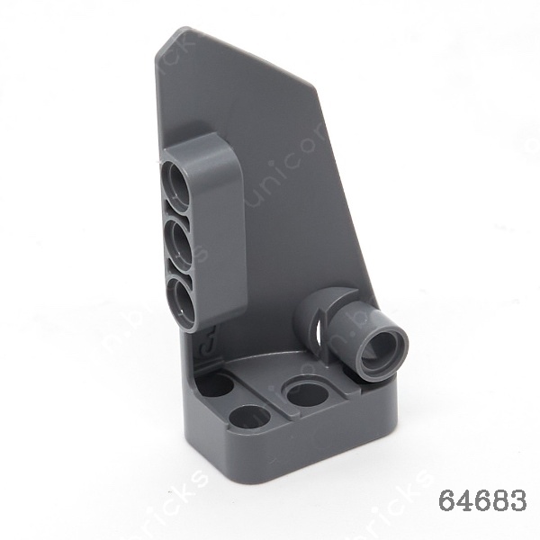 Mảnh lắp ráp - 64683 - Mảnh ốp Technic # 3 nhỏ trơn dài, mặt A [1 mảnh]