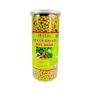 Viên Cà Gai Leo Mật Ong Rừng Mộc Lan Hộp 500g, 250g - hỗ trợ Gan, Go.ut