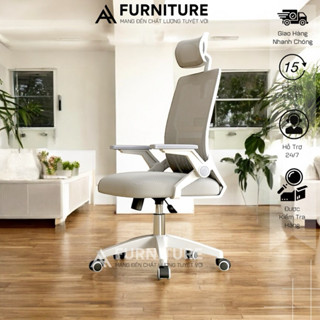  Ghế Văn Phòng Ghế Lưng Lưới Công Thái Học Ergonomic Thông Minh Hỗ Trợ Giảm Đau Mỏi Lưng | 401 | Nội Thất Anh Hoàng 