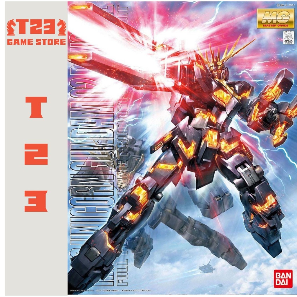 RX-0 Unicorn Gundam 02 Banshee – MG – 1/100 – MG Banshee – MÔ HÌNH GUNDAM CHÍNH HÃNG BANDAI