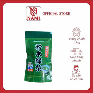 (date 2026) Bột trà xanh nguyên chất Shizuoka Prefecture Matcha 100g