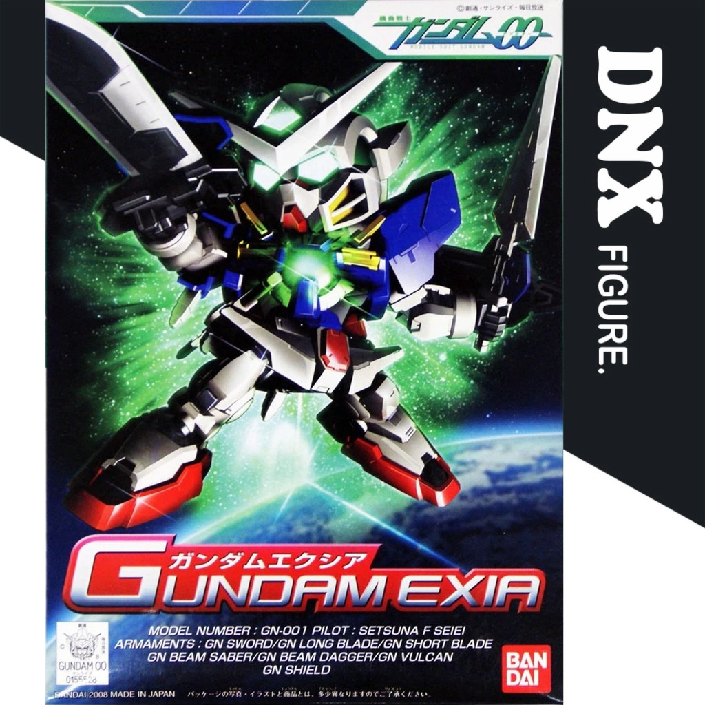 Mô Hình Lắp Ráp Gundam SD BB 313 Gundam Exia (New Seal)