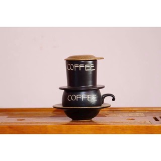 Phin pha cafe sứ Bát Tràng