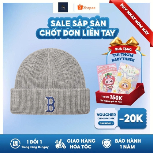 Mũ len M.LB thêu logo 3D hàng TQXK cao cấp nhất chuẩn hãng [ RICH STORE 17 ]