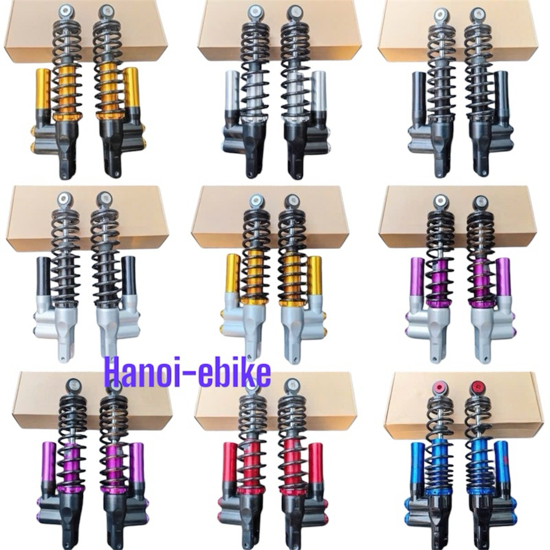 Phuộc MSP 32cm bình dầu ngược gắn cho xe điện độ các loại