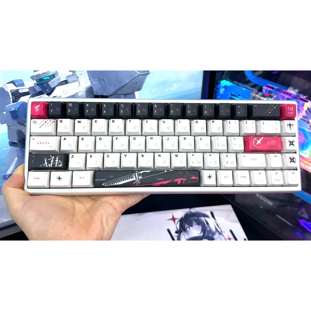 Bàn phím HE Yuki Aim Polar 65 Edition - Hiragana (Limited Edition) , giá rẻ nhất thị trường
