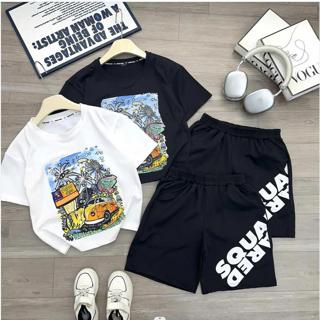 Bộ Bé Trai Hot DS.Q quần áo boy phố trẻ em -đồ bộ nam boy bộ quần áo nam boy phố