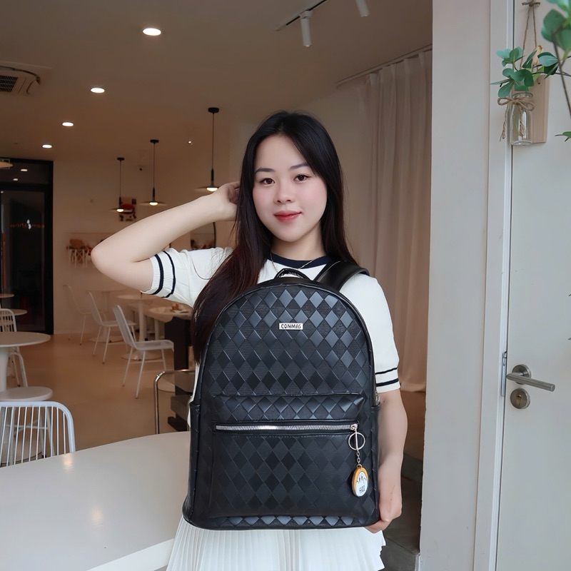 Balo CONMAS Brand - Lumi backpack balo đi học đi chơi đựng vừa laptop 15inch