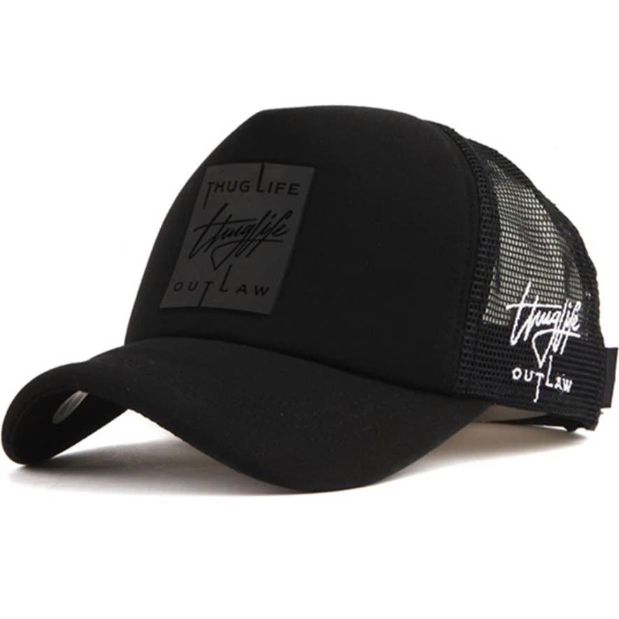 Nón kết, mũ lưỡi trai Thuglife vải kaki phối lưới form chuẩn thời trang siêu đẹp (Ảnh thật)