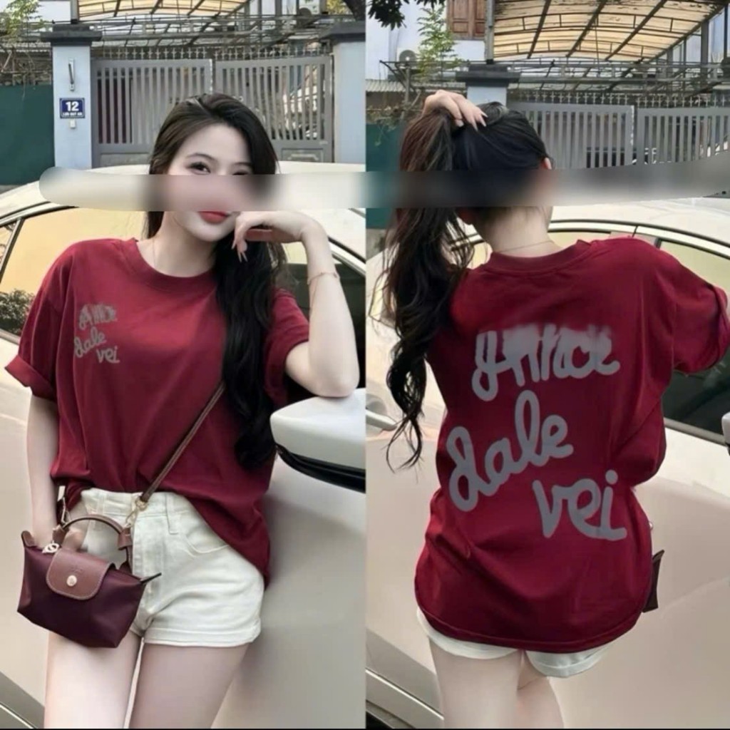 Áo Thun AM Nam Nữ Tay Lỡ Form Rộng DA.LE VAI | BigBuy360 - bigbuy360.vn