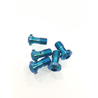 ỐC DẦU TITANIUM GR5 REN 1,5mm CHO XE MÁY