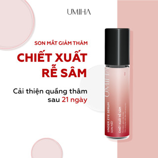 Tinh chất serum mắt chống lão hóa giảm thâm bọng mắt, giảm nếp nhăn chiết xuất rễ sâm UMIHA 10ml