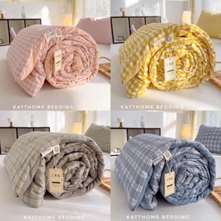 Chăn hè cotton đũi xơ đậu nành Hàn Quốc mền hè đũi mềm mịn thoáng mát dùng quanh năm size 1m8x2m