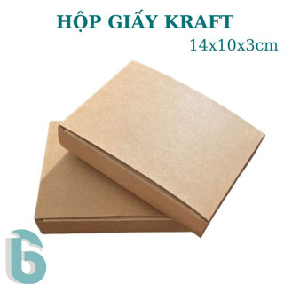  $ HỘP GIẤY  HỘP GIẤY KRAFT CHỮ NHẬT 280GSM | HỘP GIẤY KRAFT NẮP CHỒM GÀI 2 ĐẦU | HỘP ĐỰNG VÍ NAM KHĂN TAY - BAOBIONLINE 