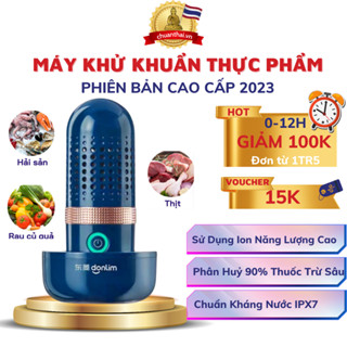 Máy khử độc thực phẩm Donlim, máy khử khuẩn thực phẩm, máy tiệt trùng, máy rửa rau củ quả bằng công nghệ điện phân nước