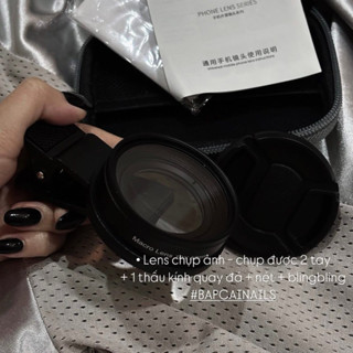 Lens chụp ảnh Bling - lens quay chụp móng nail