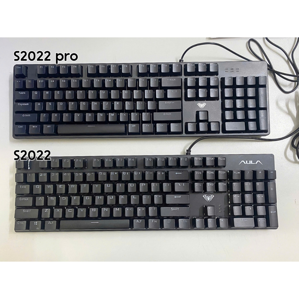 [CHÍNH HÃNG] Bàn phím cơ AULA S2022 PRO Gaming Giá rẻ FullSize Blue Switch LED nhiều chế độ | BigBuy360 - bigbuy360.vn