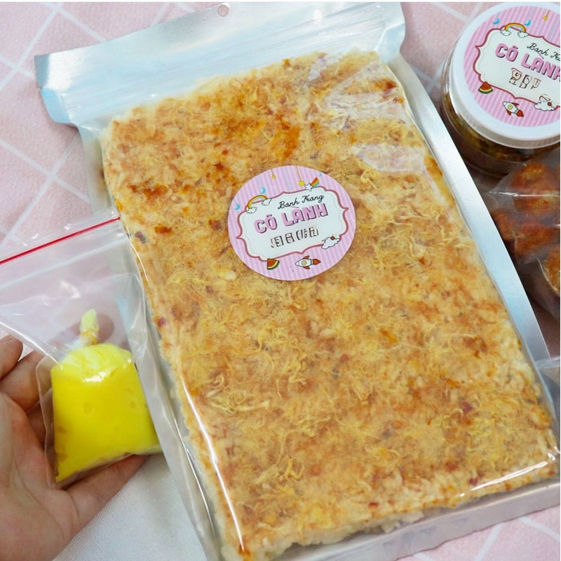 CƠM CHÁY CHÀ BÔNG 250gram ( CÓ BƠ ĂN KÈM CHUNG )