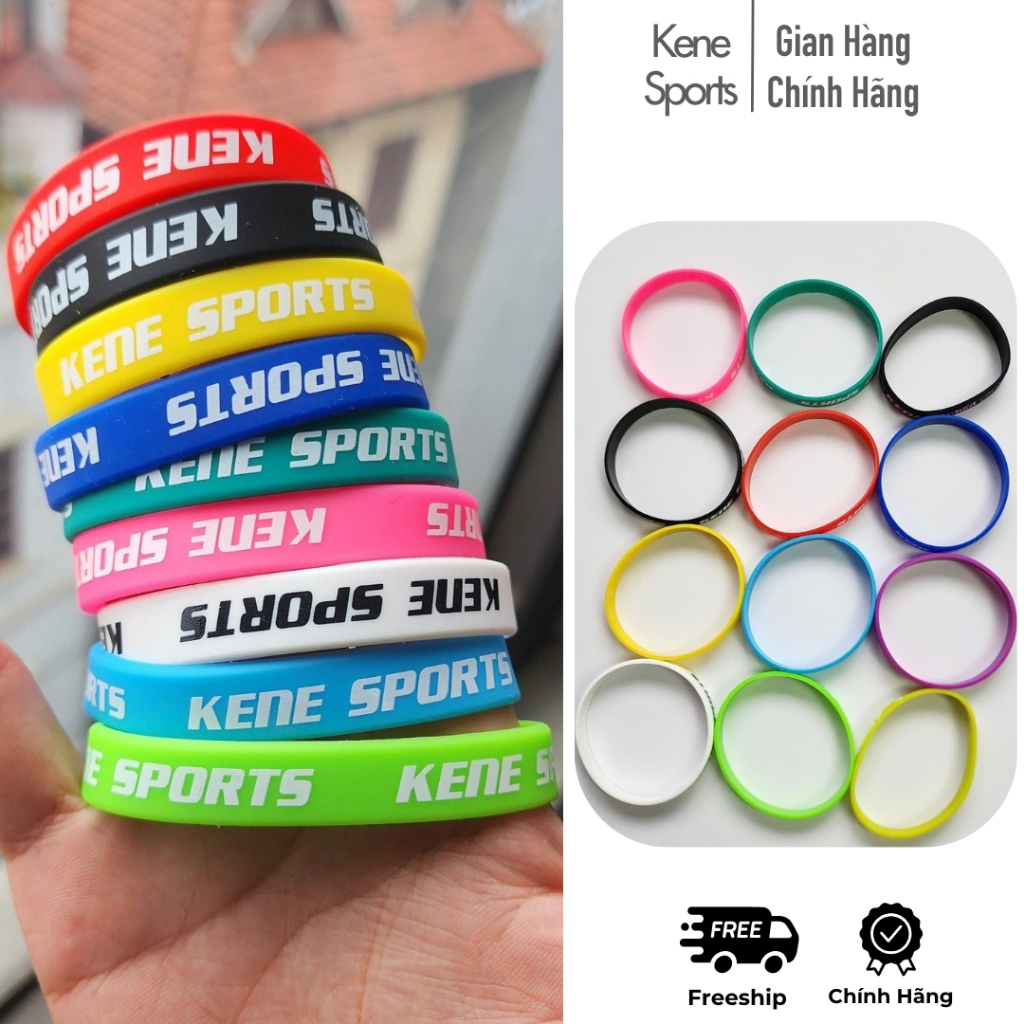 Vòng tay cao su thể thao Kene Sports