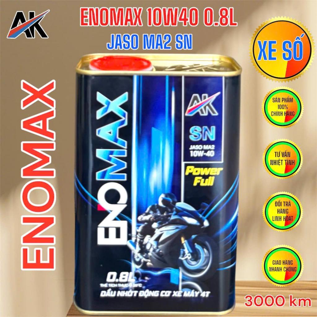 DẦU NHỚT   AKLUBE ENOMAX 10W40 JASO MA2 SN
