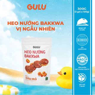  1 Gói Thịt Heo Nướng Bakkwa GULU FOODS 