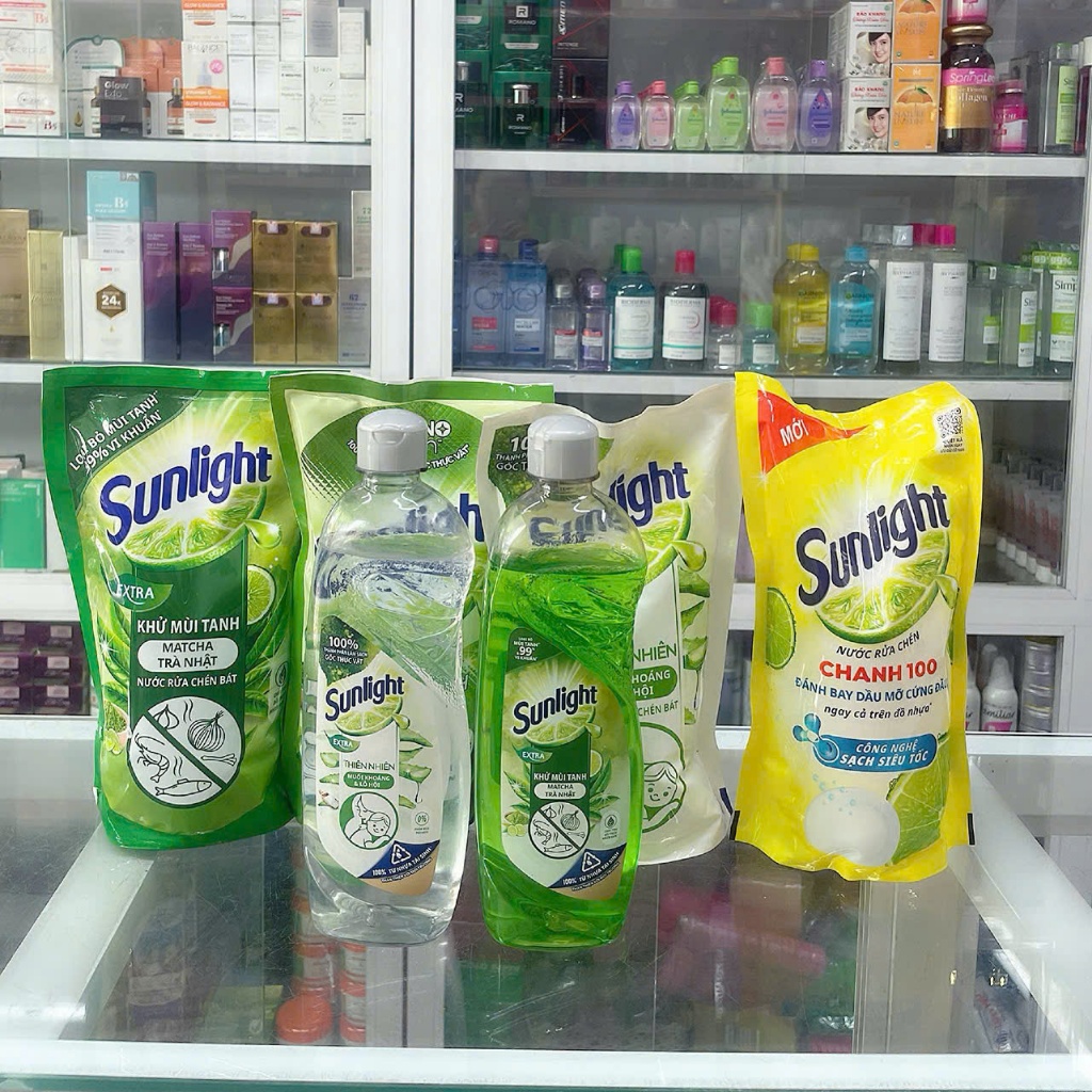Nước rửa chén SUNLIGHT sạch sâu