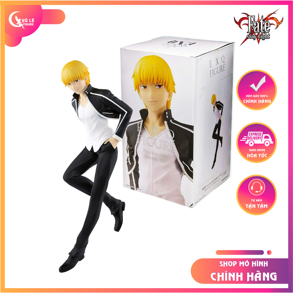 Mô hình Gilgamesh - Fate stay Night chính hãng Banpresto - Heaven's Feel EXQ Figure 22 cm