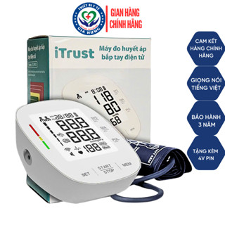 Máy đo huyết áp điện tử bắp tay iTrust BP101 - Giọng nói Tiếng Việt thông minh