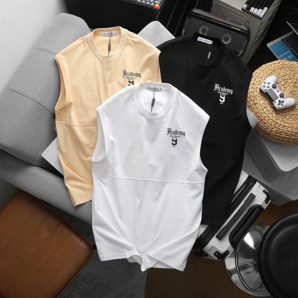 Áo Thun TankTop Bigsize 105kg chất liệu cotton thoáng mát -FORMEN SHOP