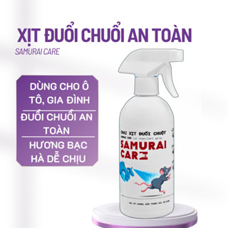  Xịt đuổi chuột Samurai Care Thuốcc xịt chuột - dùng cho xe ôtô - 100% tự nhiên hương bạc hà 