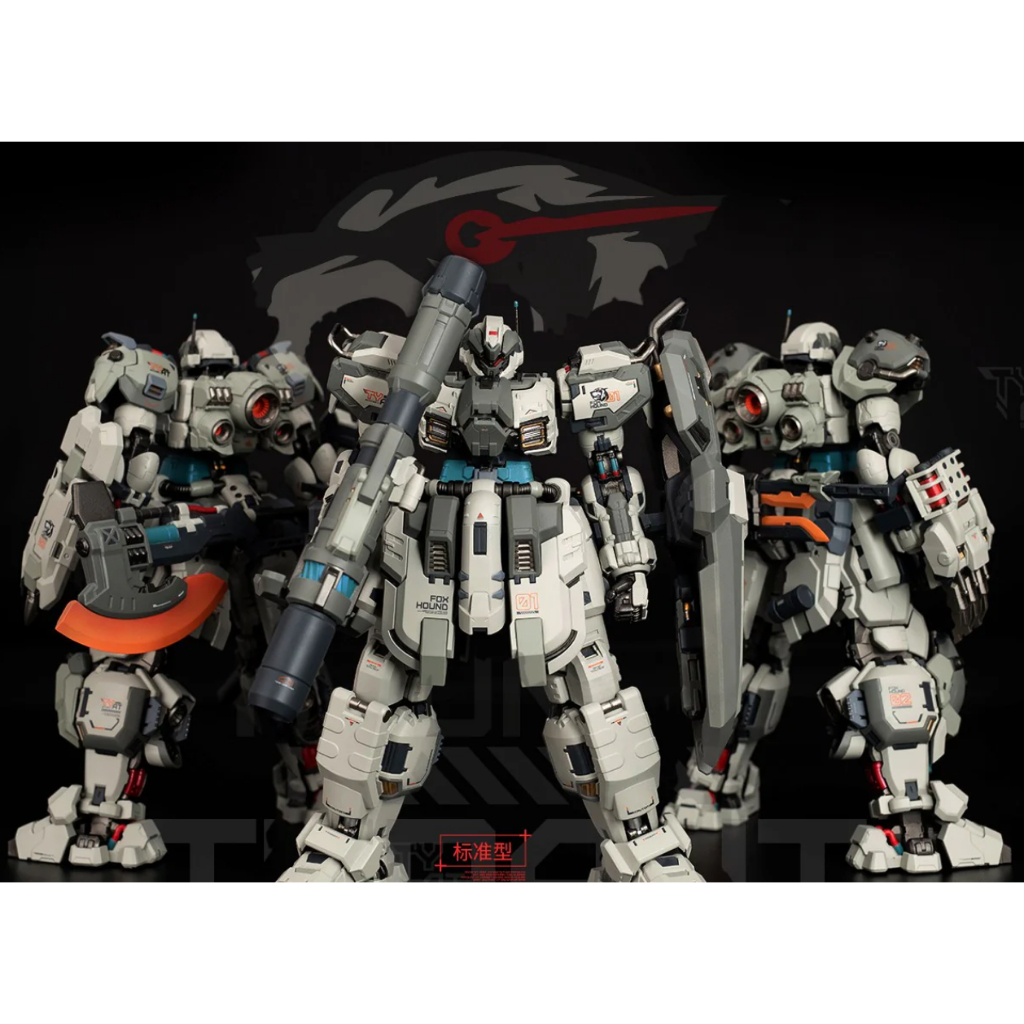 Mô hình ráp sẵn cao cấp moshow foxhound tactical lính chiến đấu