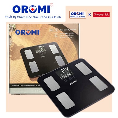 Cân sức khỏe điện tử thông minh đo chỉ số cơ thể OROMI EF881