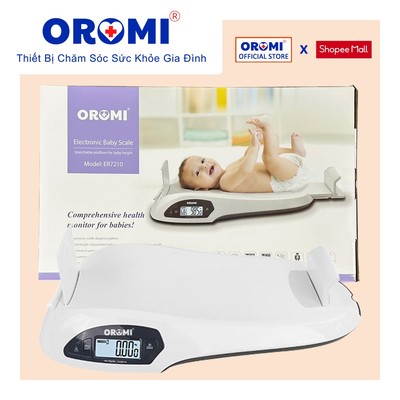 Cân Điện Tử Trẻ Em OROMI ER7210 - Cân Trẻ Sơ Sinh Kỹ Thuật Số