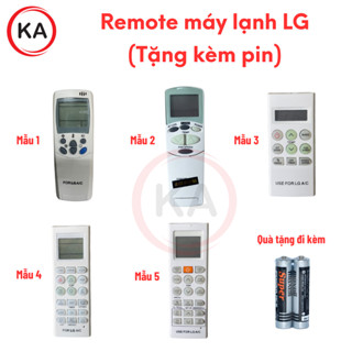 Điều khiển điều hòa LG, Remote dùng cho máy lạnh LG các loại