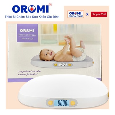 Cân Điện Tử Trẻ Em OROMI ER7230 - Cân Trẻ Sơ Sinh Kỹ Thuật Số