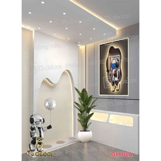  Phông nền livestream TS Decor dạng góc giúp không gian rộng rãi in 3D 5D đủ kích thước 