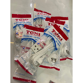 Ổ cắm nối lưu động 3m & 5m - Ổ cắm nối lưu động đa năng 1000w TONI