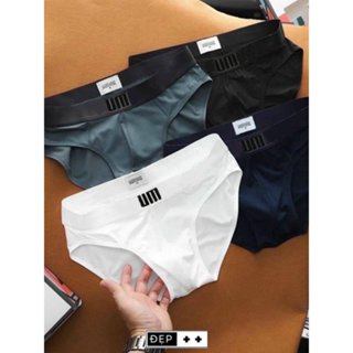 Sịp chéo nam chất liệu thun lạnh mềm mại, co dãn tốt, không gây hằn, thoải mái khi vận động.