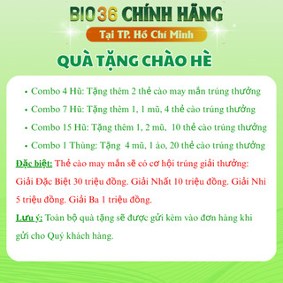[Bio36 Mua 5 Tặng 2] Bio 36 Kích Rễ Mạnh – Đẩy Đọt Nhanh - Phục Hồi Cây Trồng