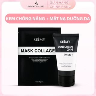  Kem Chống Nắng Dưỡng Da Kèm Mặt Nạ Seimy - Sunscreen 24h 