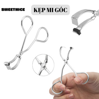  Kẹp uốn mi góc chữ L chất liệu kim loại chuyên dụng để trang điểm cho nữ 