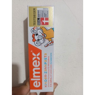 Kem đánh răng trẻ em Elmex dành cho bé từ sơ sinh tới 12 tuổi vị Bạc Hà dịu nhẹ 50ml 75ml-Châu Âu