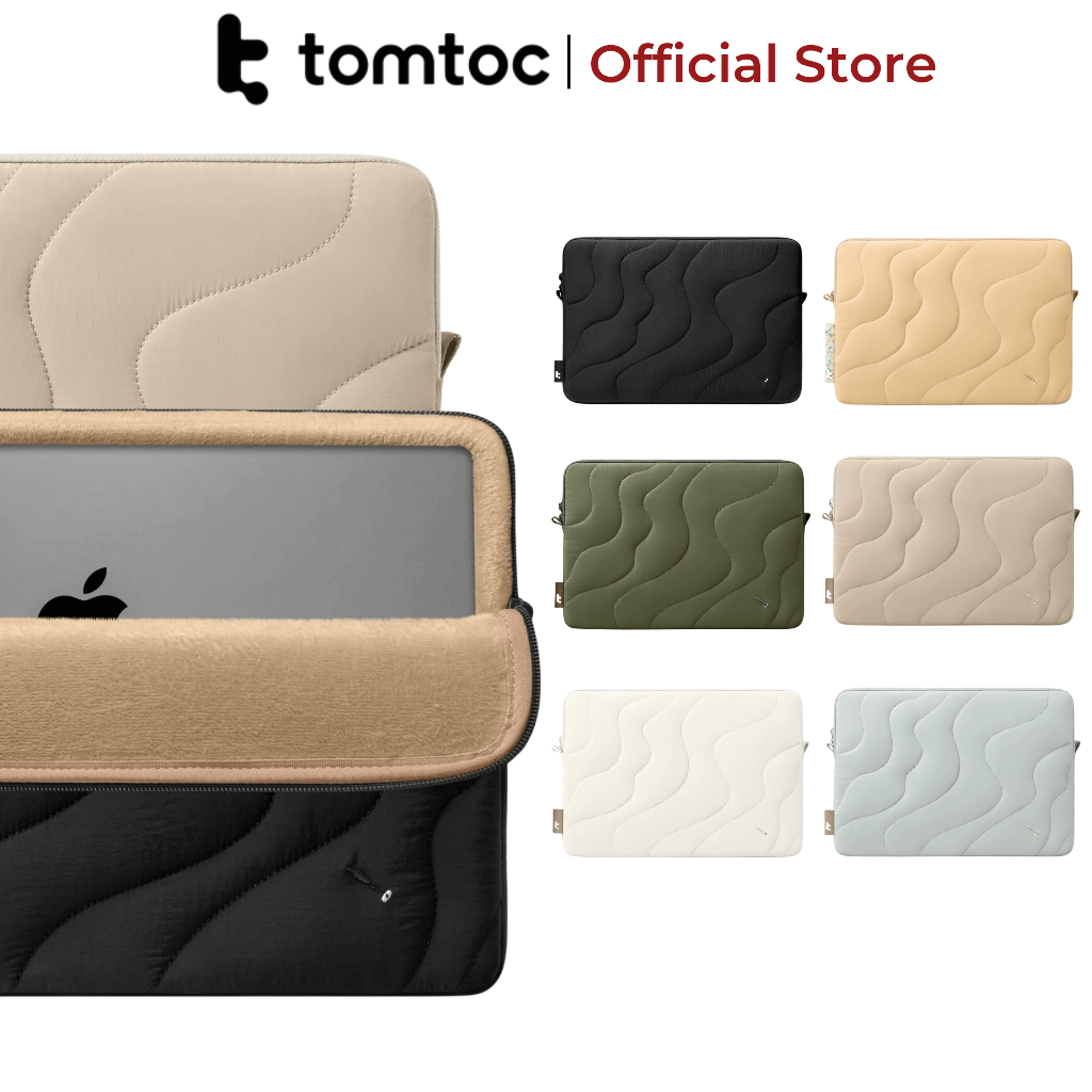 Túi chống sốc cho Macbook/Laptop Tomtoc (USA) Terra size 13/13.6/14/15/16 inch... chính hãng (A27)
