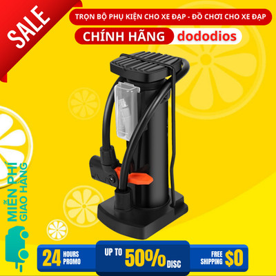 Bơm Xe Đạp Xe Máy Dododios Đồng Hồ Chính Xác - Màu Ngẫu Nhiên