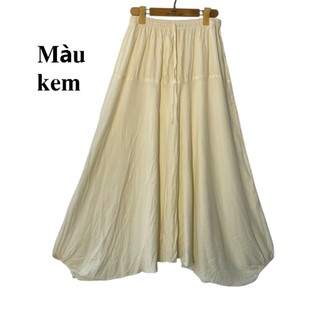 Quần Ống Rộng Harem Lanh Cao Cấp - Cập Nhật Màu Mới Liên Tục | Free Size 50-80kg Giá Sốc