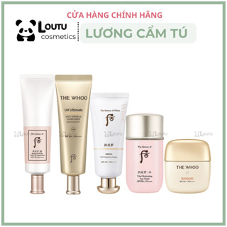 [AUTHENTIC-Loutu] Kem chống nắng WHOO Sunquid/Gongjinhyang Fresh UV Protective Sun Cream SPF50+/PA++++