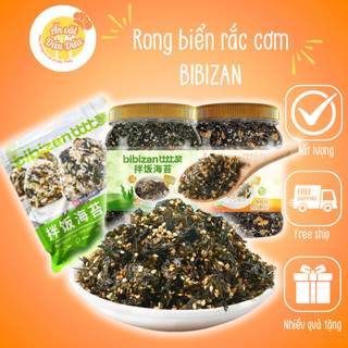  Rong biển rắc cơm - BIBIZAN - 250g lọ gói 