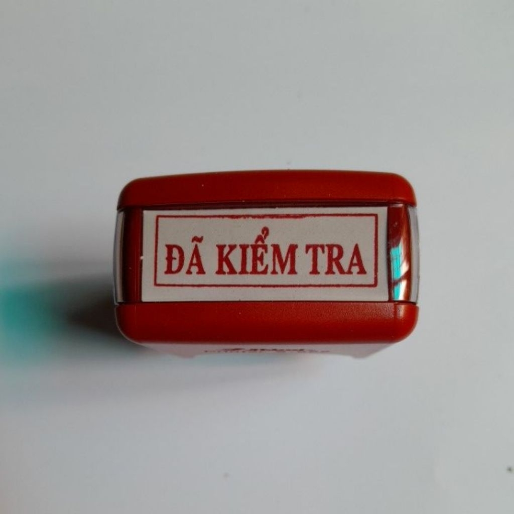 Con dấu Đã Kiểm Tra [ Shiny S-222 / 14 x 38mm ]