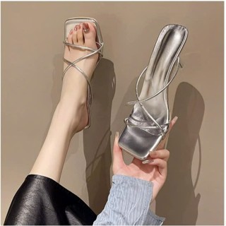 Dép cao gót nữ cao 5cm NGỌC TRINH STORE quai mảnh phong cách la mã KB 033 DéP Shoes 066