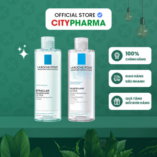 Nước Tẩy Trang La Roche Posay 400ml Chính Hãng Cho Da Dầu, Da Khô, Da Nhạy Cảm Từ City Pharma